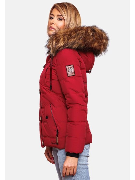 Navahoo Navahoo Kurtka zimowa Zoja Różowy Casual Fit