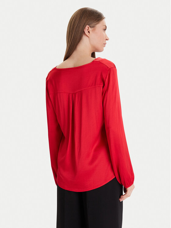 Maryley Maryley Blūze 25IB824/18MA Sarkans Regular Fit