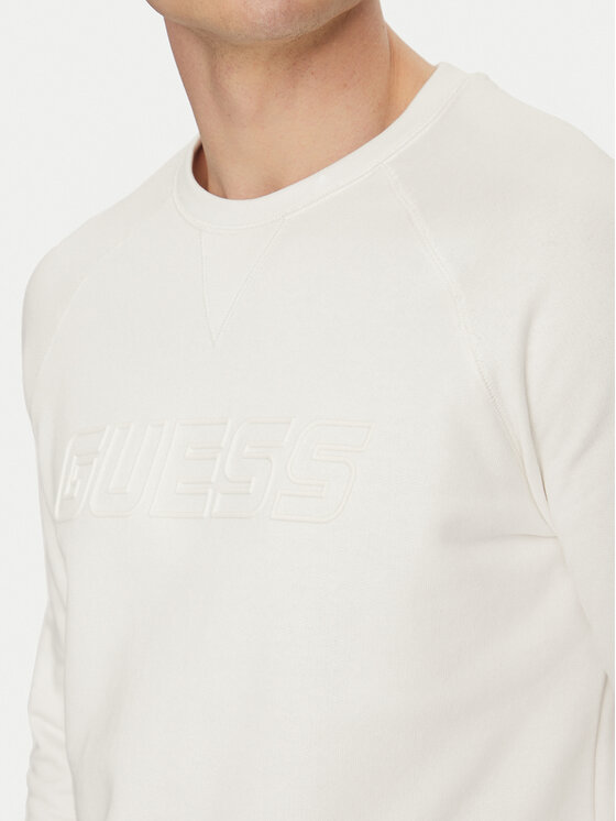 Guess Guess Džemperis Z4YQ16 KAIJ1 Écru Regular Fit