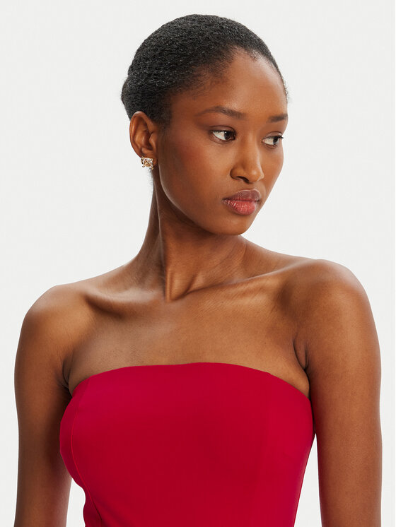 BARDOT BARDOT Koktélruha Agastina Strapless 60029DB Piros Slim Fit