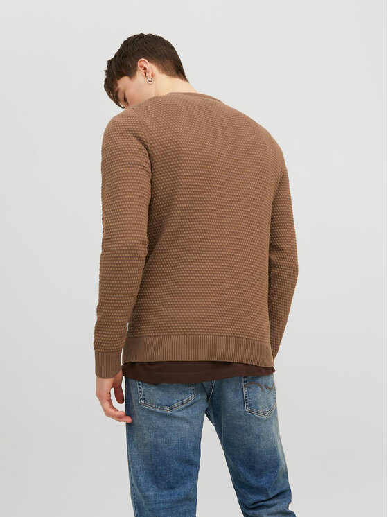 Jack&Jones Jack&Jones Pulover 12212816 Rjava Regular Fit