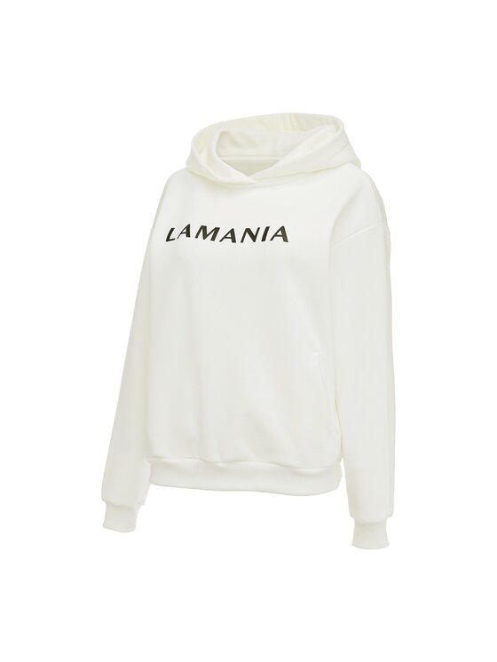 La Mania La Mania Felpa EVERY Écru Classic Fit