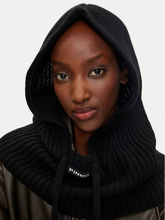 PINKO Pinko Kakla šalle Balaclava 104494 A1CH Melns