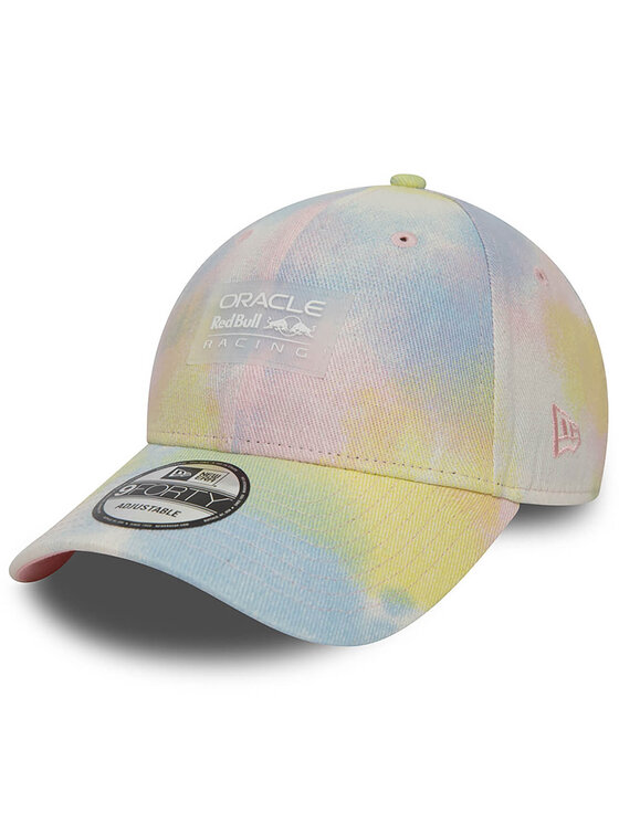 Czapka z daszkiem Red Bull Racing, Kolorowe, Tie Dye Denim
