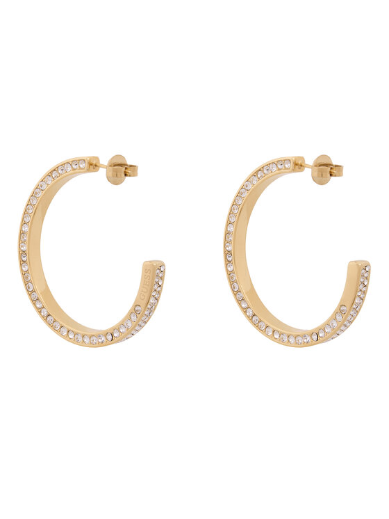 Guess Guess Обици JUBE06 435JW Златист