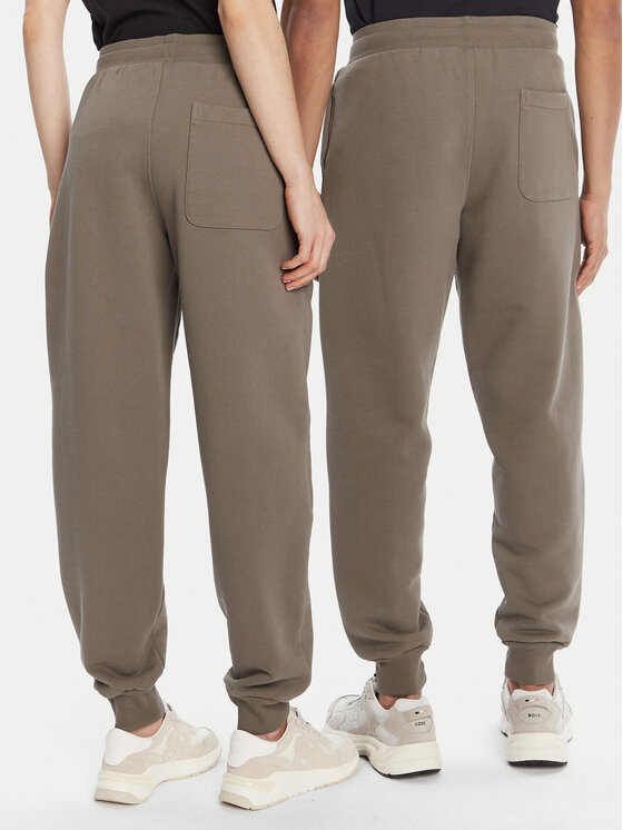 AMI Paris AMI Paris Teplákové kalhoty UTR240.747 Khaki Regular Fit