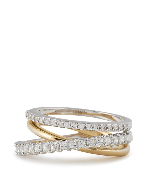Swarovski Swarovski Prsteň Hyperbola 5689732 Strieborná