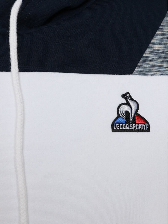 Le Coq Sportif Le Coq Sportif Majica dugih rukava Unisex 2320470 Bijela Regular Fit