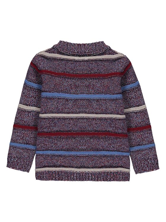 Kanz Kanz Sweter 2123537-0001 Kolorowy Basic Fit