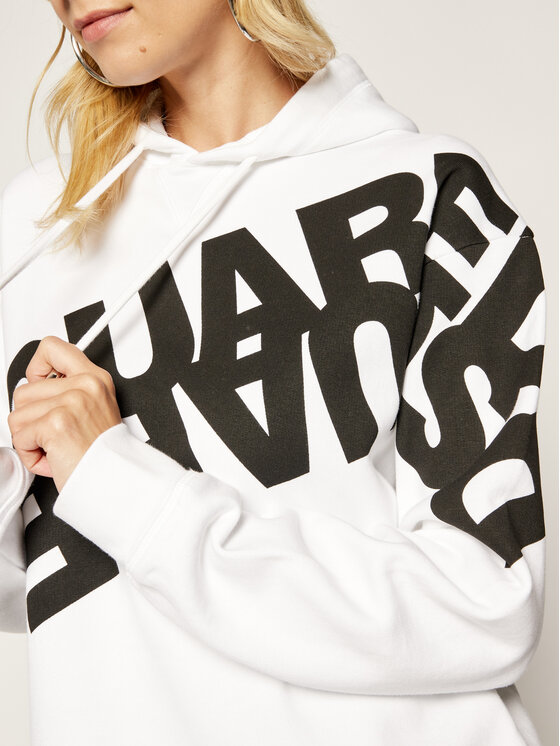 Dsquared2 Dsquared2 Суитшърт Mirrored Logo S75GU0284 Бял Regular Fit