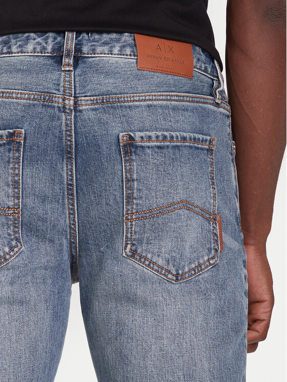 Armani Exchange Armani Exchange Džínsy XM000049 AF17047 MB001 Modrá Regular Fit