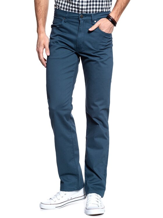 Wrangler Wrangler Pantaloni di tessuto ARIZONA Blu Straight Fit
