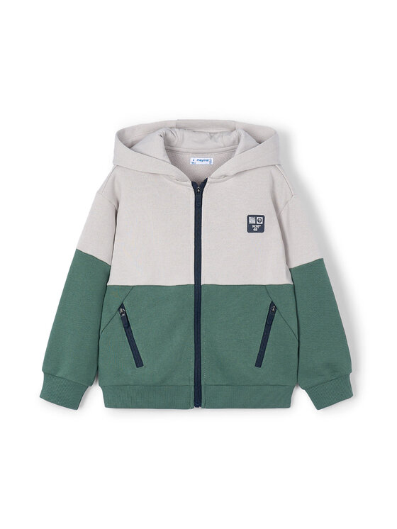 Mayoral Mayoral Majica dugih rukava 4426 Zelena Regular Fit