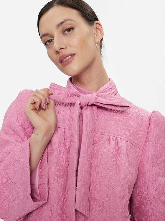 Custommade Custommade Marynarka Guiseppa 999459877 Różowy Regular Fit