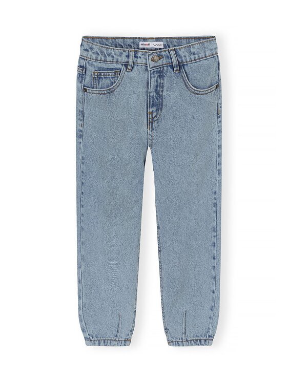 minoti minoti Jeansy 32JEAN159 Niebieski jasny Barrel Fit