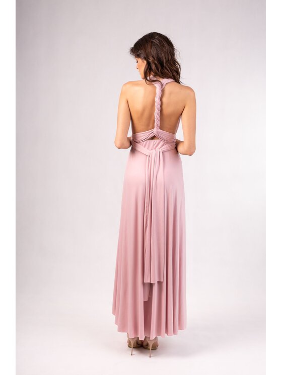 Aurora Aurora Koktejlové šaty multiway Růžová Feminine Fit