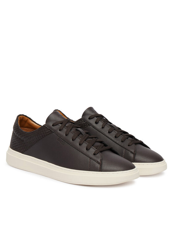 BOSS BOSS Sneakersy Kieran 50563591 Hnedá