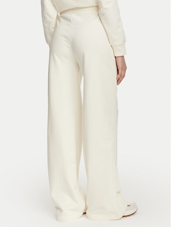 Guess Guess Pantaloni di tessuto V6YB26 K5139 Crema Relaxed Fit