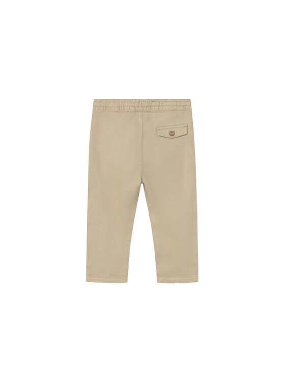Mayoral Mayoral Παντελόνι υφασμάτινο 1523 Μπεζ Relaxed Fit