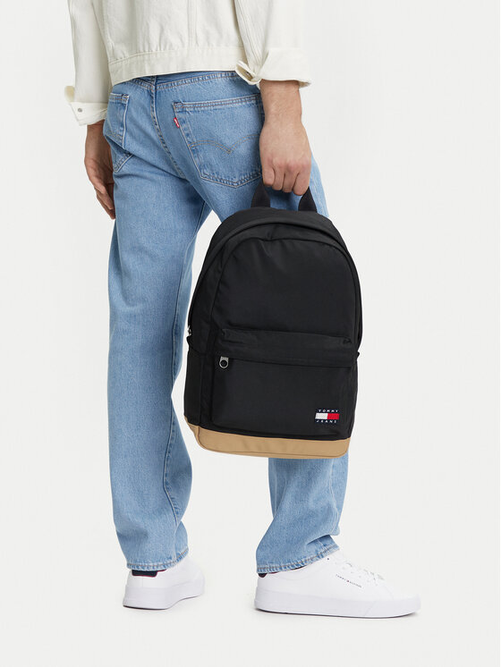 Tommy Jeans Tommy Jeans Σακίδιο Tjm Ess Daily Dome Backpack AM0AM13356 Μαύρο