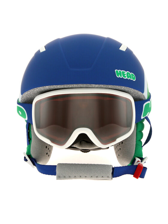 Head Head Slepošanas ķivere Mojo Set Blue/Green 328664 Zils