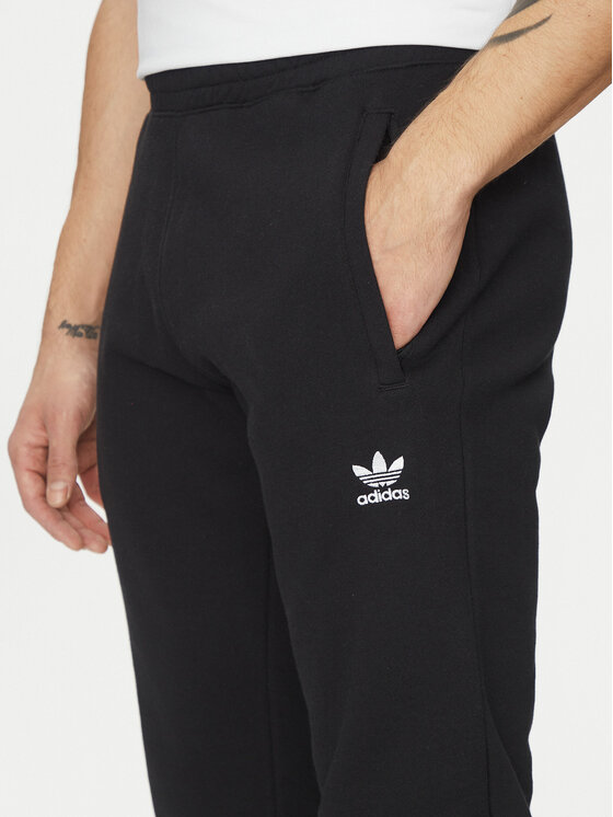 adidas adidas Spodnji del trenirke Trefoil Essentials JD2422 Črna Slim Fit