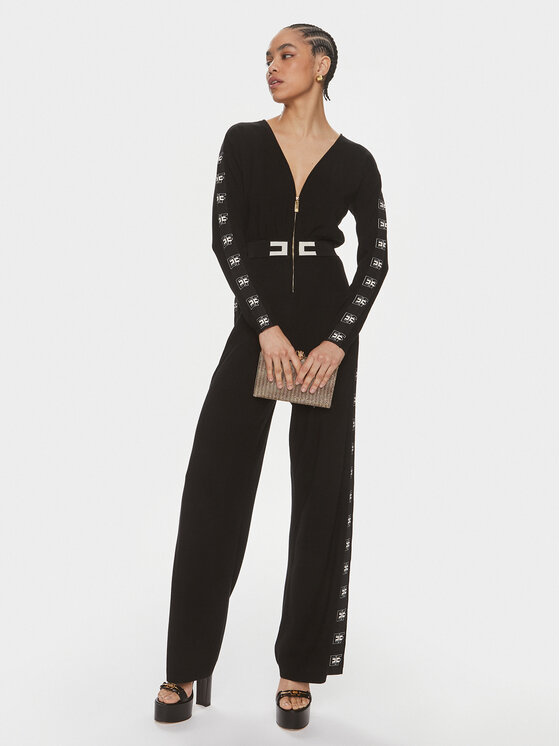 Elisabetta Franchi Elisabetta Franchi Гащеризон KT-44S-41E2-V520 Черен Regular Fit