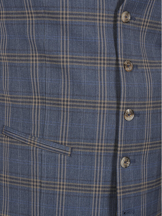Evenemen Evenemen Kamizelka OTIS Granatowy Slim Fit