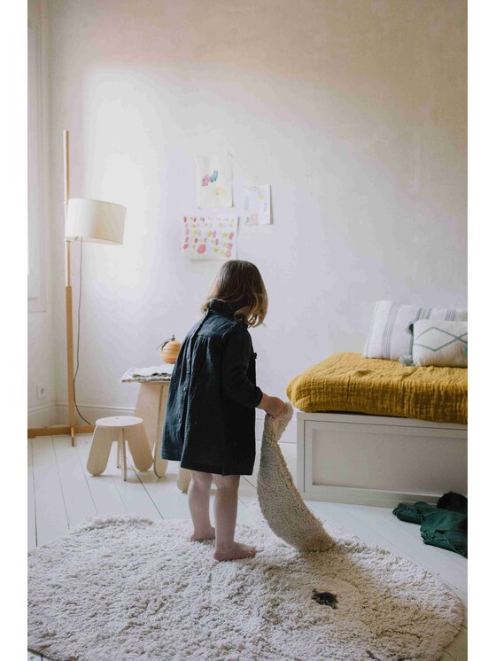Lorena Canals Lorena Canals Dywan dziecięcy Dywan bawełniany Króliczek Animal Rugs Szary
