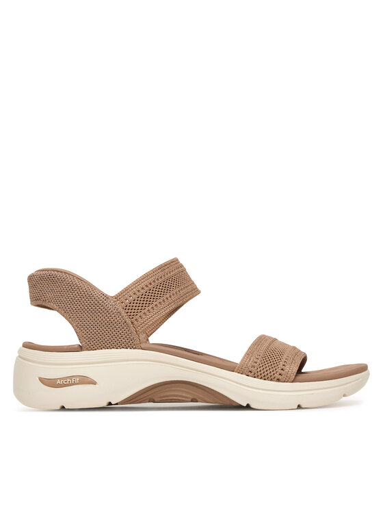 Skechers Skechers Szandál Slip-Ins: Arch Fit 2.0 Sandal - Kennedy 140844/TAN Bézs