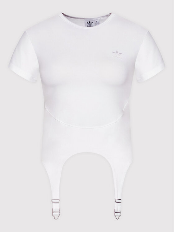 adidas adidas T-Shirt Always Original HF2015 Weiß Tight Fit