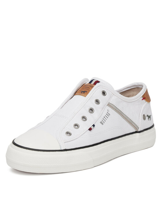 Mustang Mustang Sneakers aus Stoff 1272-402 Weiß