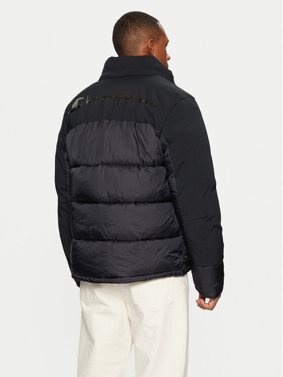 Champion Champion Geacă din puf 220346 Negru Regular Fit