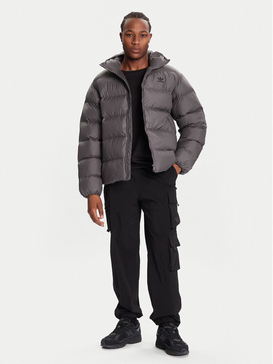adidas adidas Kurtka puchowa Tonal JX4122 Szary Regular Fit