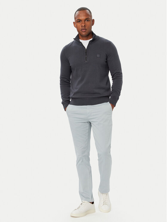 BOSS BOSS Pullover Kanobix 50527585 Dunkelblau Regular Fit