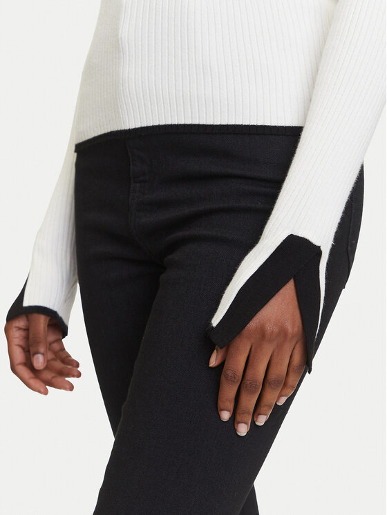 Karl Lagerfeld Jeans Karl Lagerfeld Jeans Kampsun A3W18006 Ekrüüvärv Slim Fit