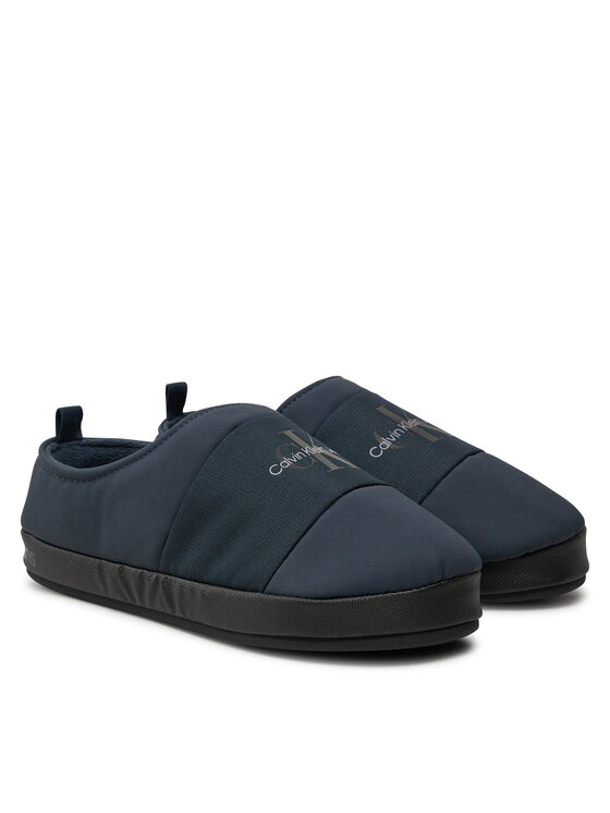 Calvin Klein Jeans Calvin Klein Jeans Kapcie Home Slipper Mono YM0YM00840 Granatowy