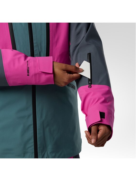 Rossignol Rossignol Kurtka narciarska W Proclivity 3L Shell Jacket Zielony Relaxed Fit