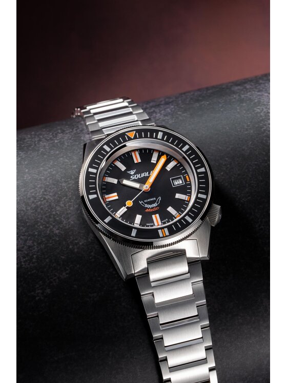 Squale Squale Zegarek MATICXSG.SQ22B Srebrny