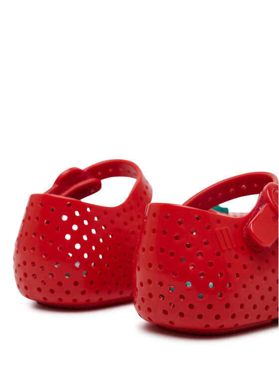 Melissa Melissa Baleriny Mini Melissa Furadinha Bb M 35980 Czerwony