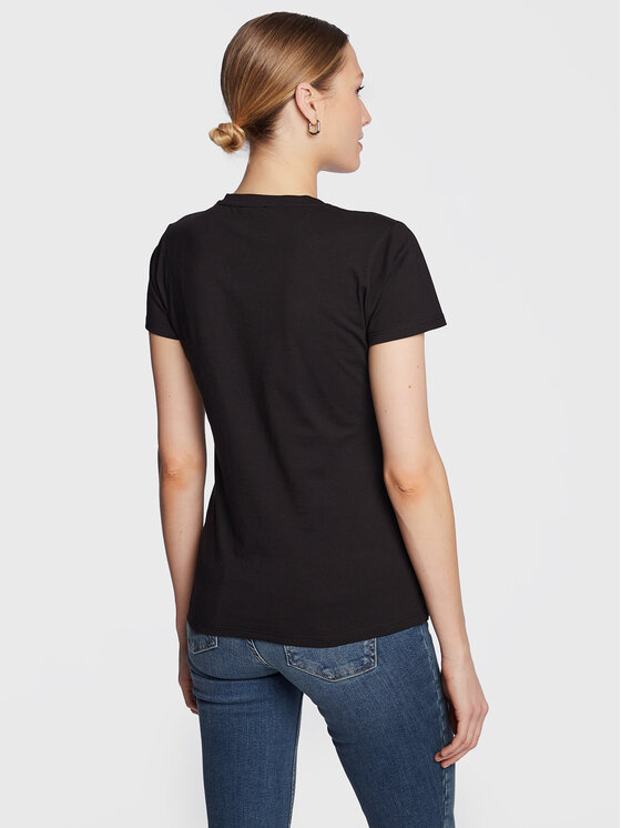 T-shirt WA3278 JS923 Nero Regular Fit