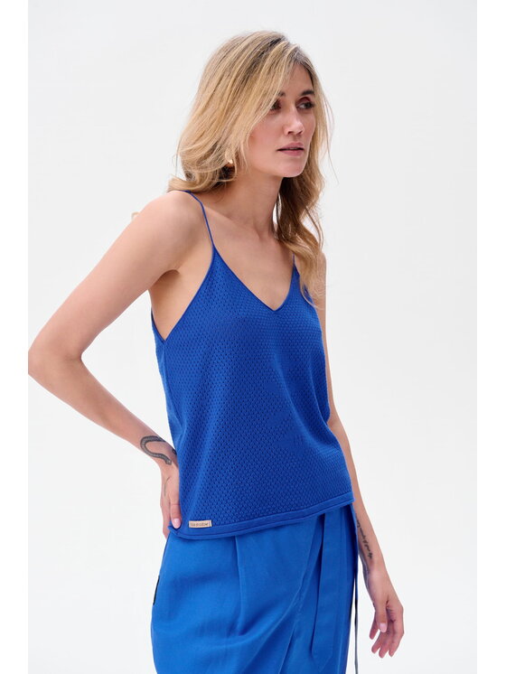 blue shadow Damska 'Bluzka, rozmiar 36/38, Niebieska, Lena