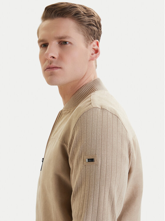 Bugatti Bugatti Демісезонна куртка 7600-15527E Бежевий Regular Fit