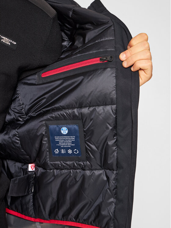 North Sails North Sails Μπουφάν ιστιοπλοΐας PRADA Auckland 450116 Μαύρο Regular Fit