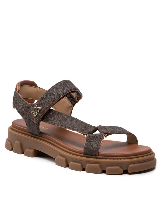 MICHAEL Michael Kors MICHAEL Michael Kors Σανδάλια Ridley Sandal 40F1RIFA1B Καφέ