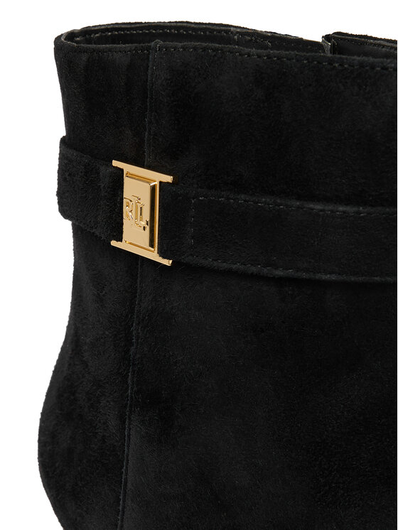 LAUREN RALPH LAUREN LAUREN RALPH LAUREN Īsie zābaki Kellie Bt Hi 802967827001 Melns