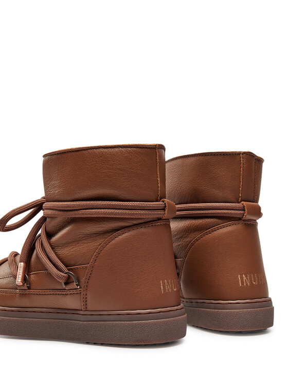 Inuikii Inuikii Škornji za sneg Full Leather 75202-087 Rjava