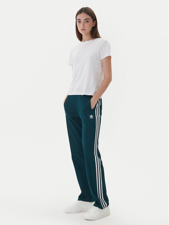 adidas adidas Долнище анцуг Beckenbauer JV7395 Зелен Regular Fit