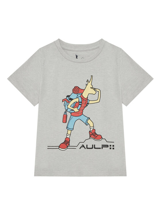 Chłopięcy T-Shirt Aulp, Rozmiar 12, Szary, Timon