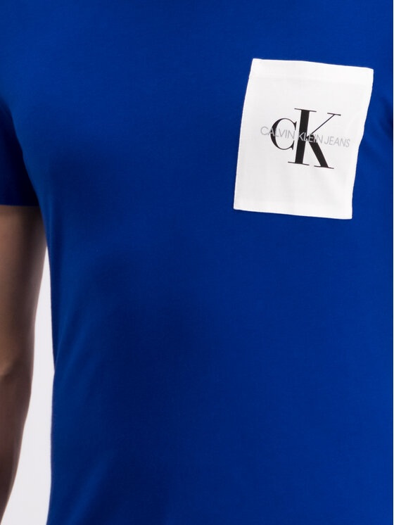 Calvin Klein Jeans Calvin Klein Jeans T-Shirt J30J312993 Tmavomodrá Regular Fit